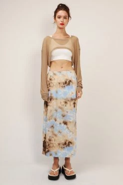 STORETS CLOTHING Ava Super Cropped Mesh Top