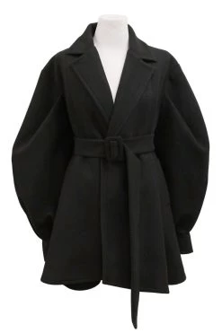 STORETS Aubrey Structured Puff Sleeve Coat CLOTHING