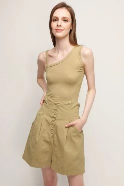 STORETS CLOTHING Sarah High-rise Buttoned Shorts