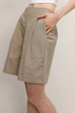 STORETS Eleanor Linen Bermuda Pants