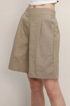 STORETS Eleanor Linen Bermuda Pants