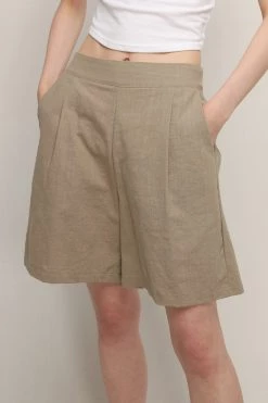 STORETS Eleanor Linen Bermuda Pants