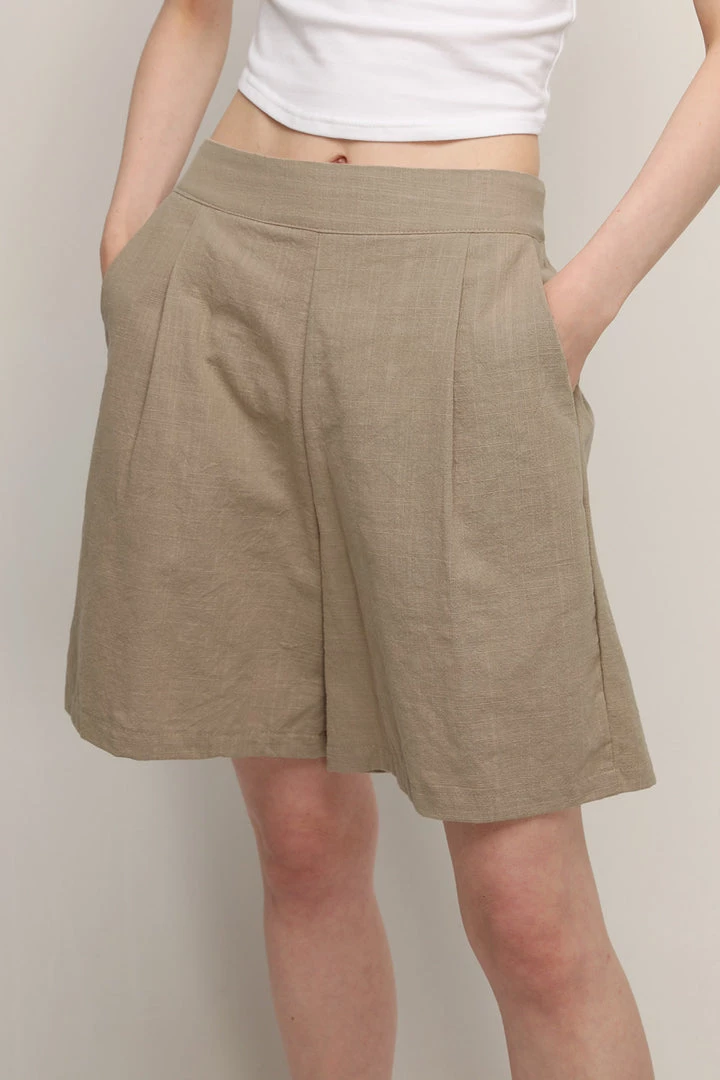 STORETS Eleanor Linen Bermuda Pants