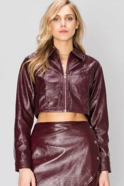 STORETS SALE Ianna Pleather Jacket