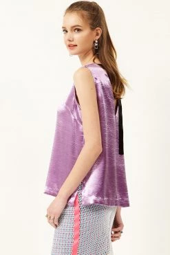 STORETS CLOTHING Lyn Back Belted Top