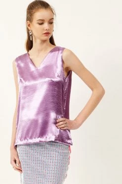 STORETS CLOTHING Lyn Back Belted Top