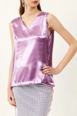 STORETS CLOTHING Lyn Back Belted Top