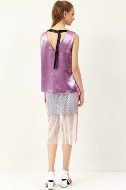 STORETS CLOTHING Lyn Back Belted Top