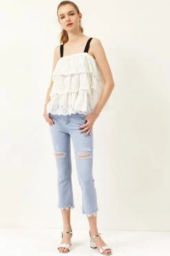 STORETS SALE Lanadel Blue Jeans CLOTHING