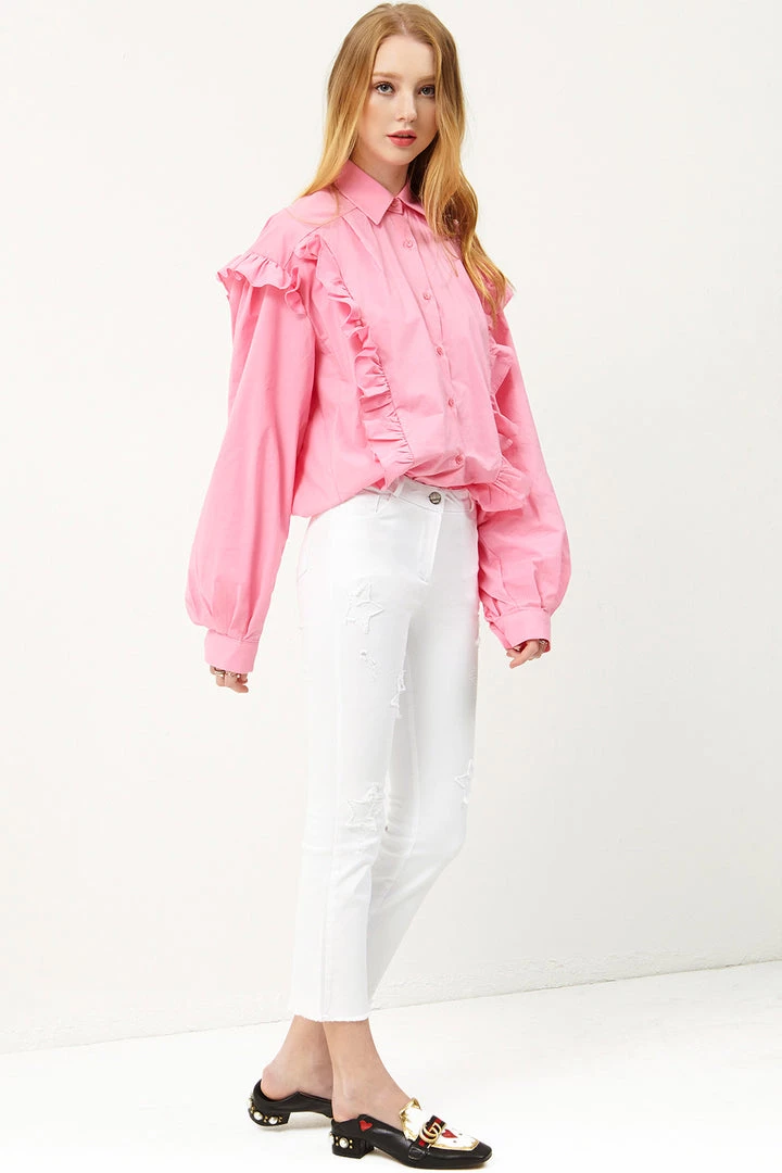 STORETS SALE Avery Star Patch Pants CLOTHING