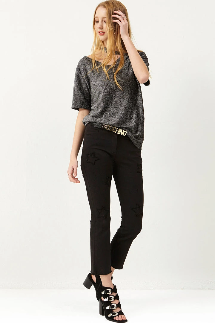 STORETS SALE Avery Star Patch Pants CLOTHING