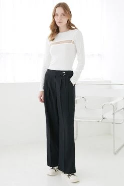 STORETS Angelina Pants With Front Buckle CLOTHING