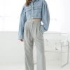 STORETS CLOTHING Luna Wide Leg Suit Trousers
