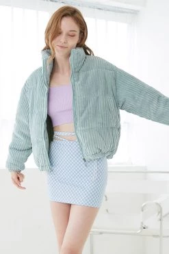 STORETS Olivia String Skirt In Checkerboard