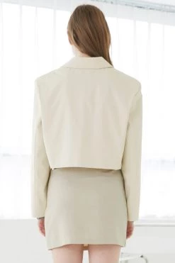 STORETS CLOTHING Andy Cropped Blazer Jacket