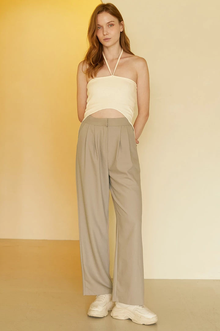 STORETS CLOTHING Luna Wide Leg Suit Trousers