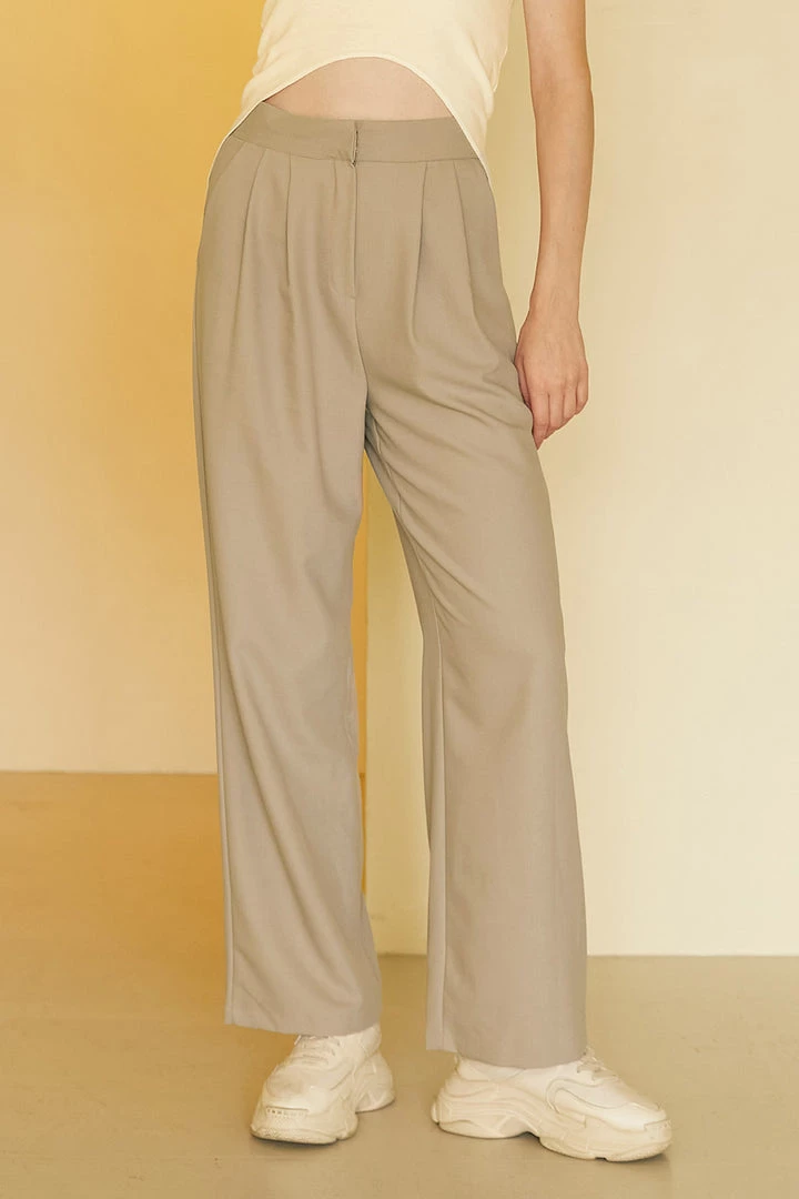 STORETS CLOTHING Luna Wide Leg Suit Trousers