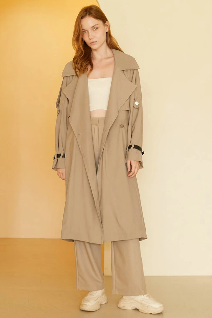 STORETS CLOTHING Sharon Oversized Trench Coat