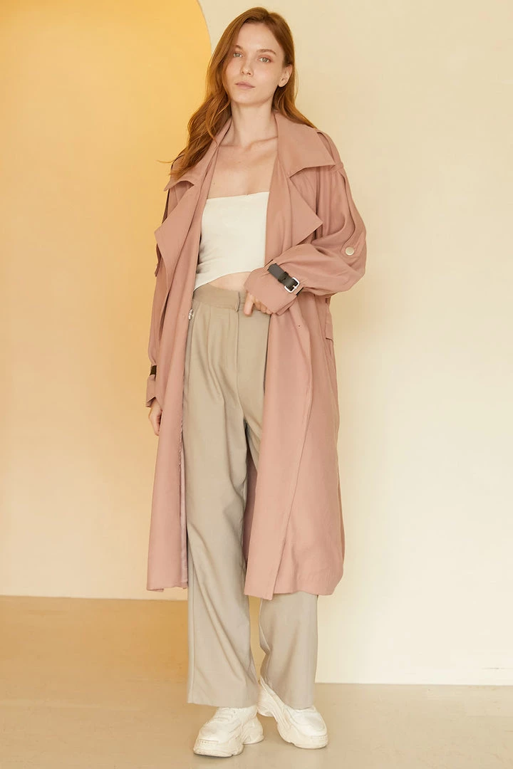 STORETS CLOTHING Sharon Oversized Trench Coat