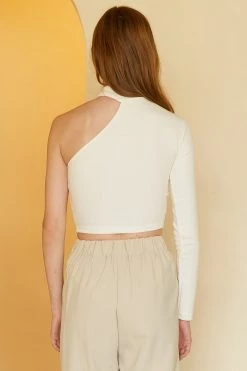 STORETS Fiona One Shoulder Top CLOTHING