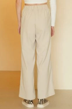 STORETS CLOTHING Angelina Pants With Front Buckle