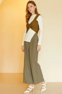 STORETS Angelina Pants With Front Buckle CLOTHING