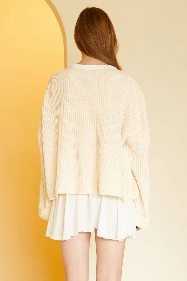 STORETS CLOTHING Amy Oversized Chunky Sweater