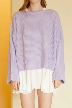 STORETS Amy Oversized Chunky Sweater CLOTHING