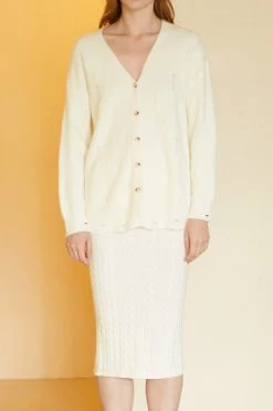 STORETS CLOTHING Liana Pretzel Dress And Cardi Set