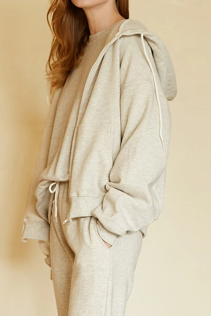 STORETS Kylie Oversized Hoodie Jacket CLOTHING