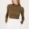 STORETS Arya Stitch Trim Knit Top