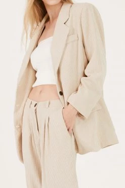 STORETS Clara Corduroy Oversized Blazer