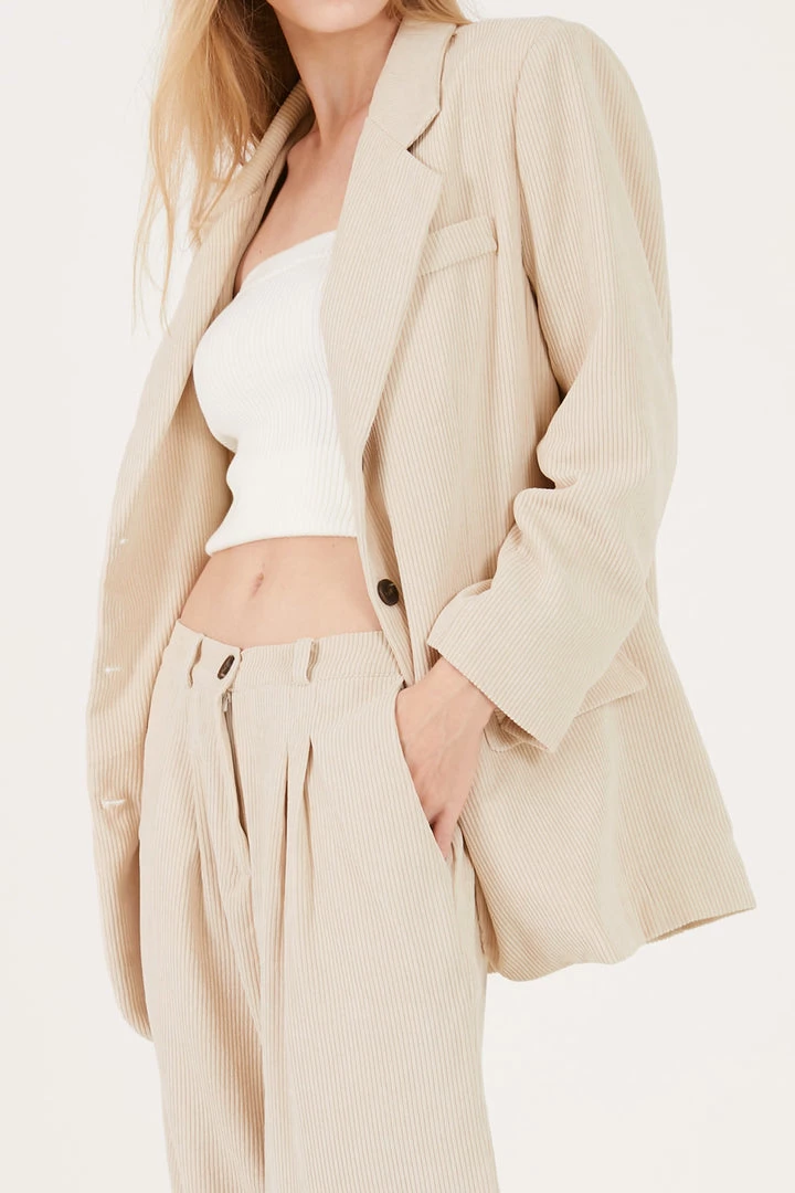 STORETS Clara Corduroy Oversized Blazer