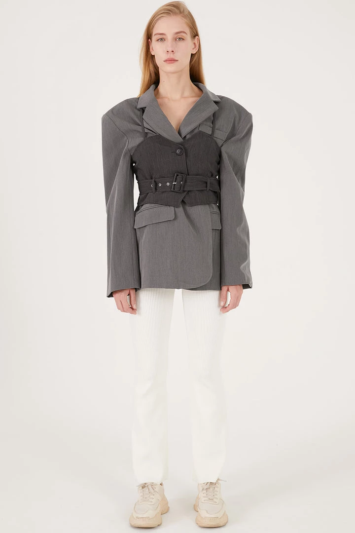 STORETS CLOTHING Abigail Bustier W/ Belt