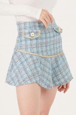 STORETS CLOTHING Remi Tweed Mini Skort