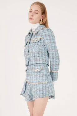 STORETS Remi Tweed Cropped Jacket