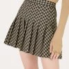 STORETS Zelda Plaid Pleated Mini Skort CLOTHING