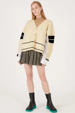 STORETS CLOTHING Nia Shirt Combo Cardigan