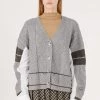 STORETS Nia Shirt Combo Cardigan CLOTHING