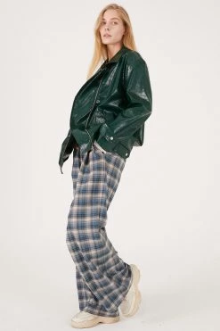 STORETS Zariah Faux Croc Oversized Jacket