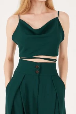 STORETS CLOTHING Itzel Strappy Back Cowl Neck Cami