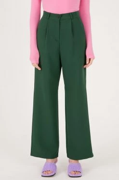 STORETS Reese Pintucked Suit Pants