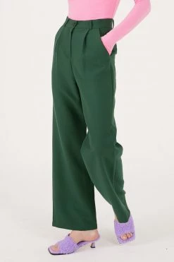 STORETS Reese Pintucked Suit Pants