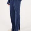 STORETS Rose Matte Satin Wide Leg Pants CLOTHING