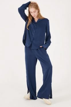 STORETS CLOTHING Rose Matte Satin Oversized Shirt