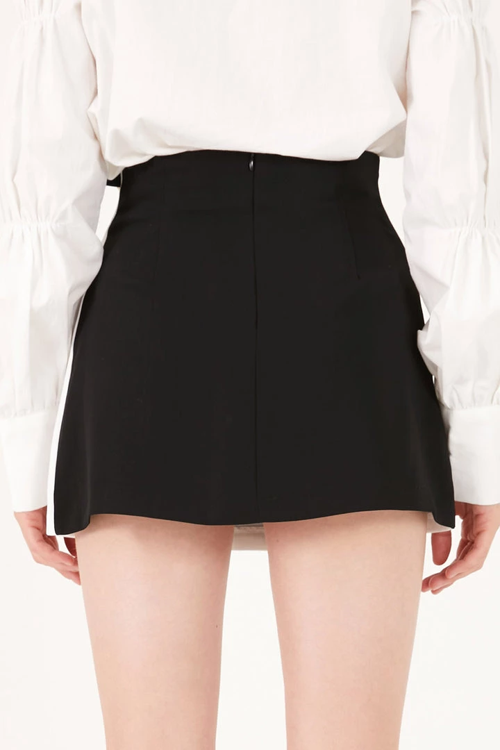STORETS CLOTHING Riley Wrap Pleated Skort