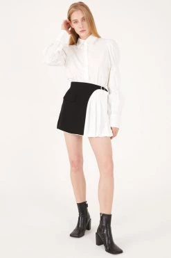 STORETS CLOTHING Riley Wrap Pleated Skort