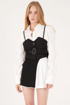 STORETS CLOTHING Abigail Bustier W/ Belt