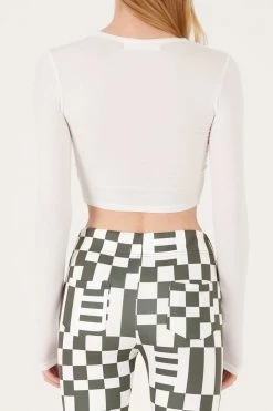 STORETS Shelly Cut Out Cropped Top