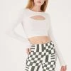 STORETS Shelly Cut Out Cropped Top